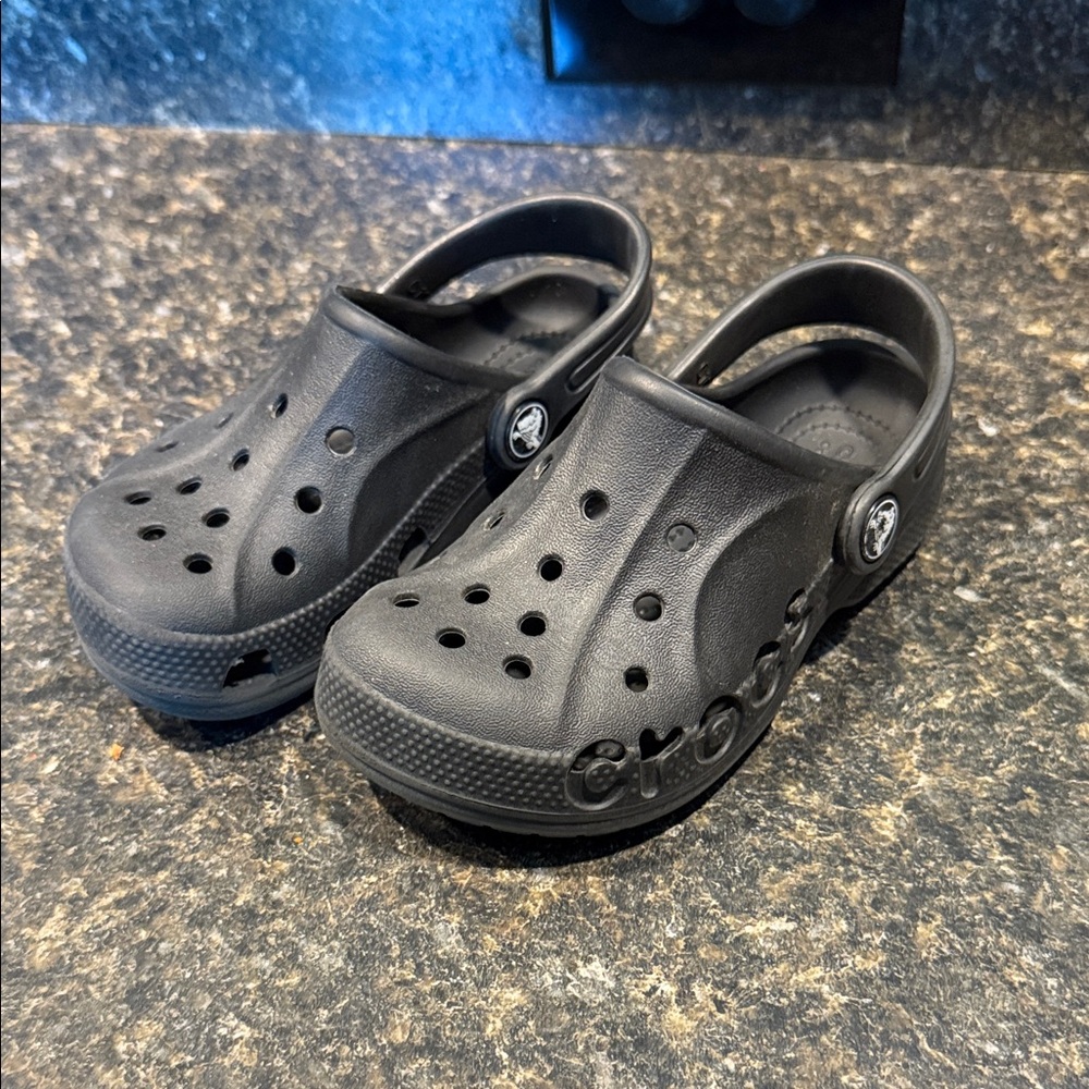 CROCS Kids Black Sandals